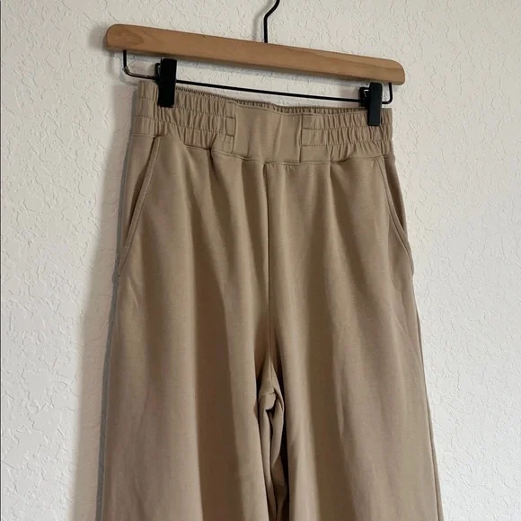 Max Mara Camel Trousers Wide Leg Elastic Waist - Picture 2 of 6